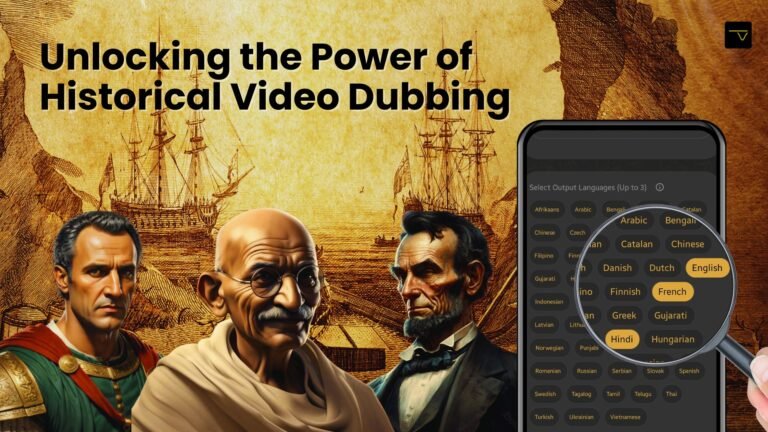 Unlocking the Power of Historical Video Dubbing